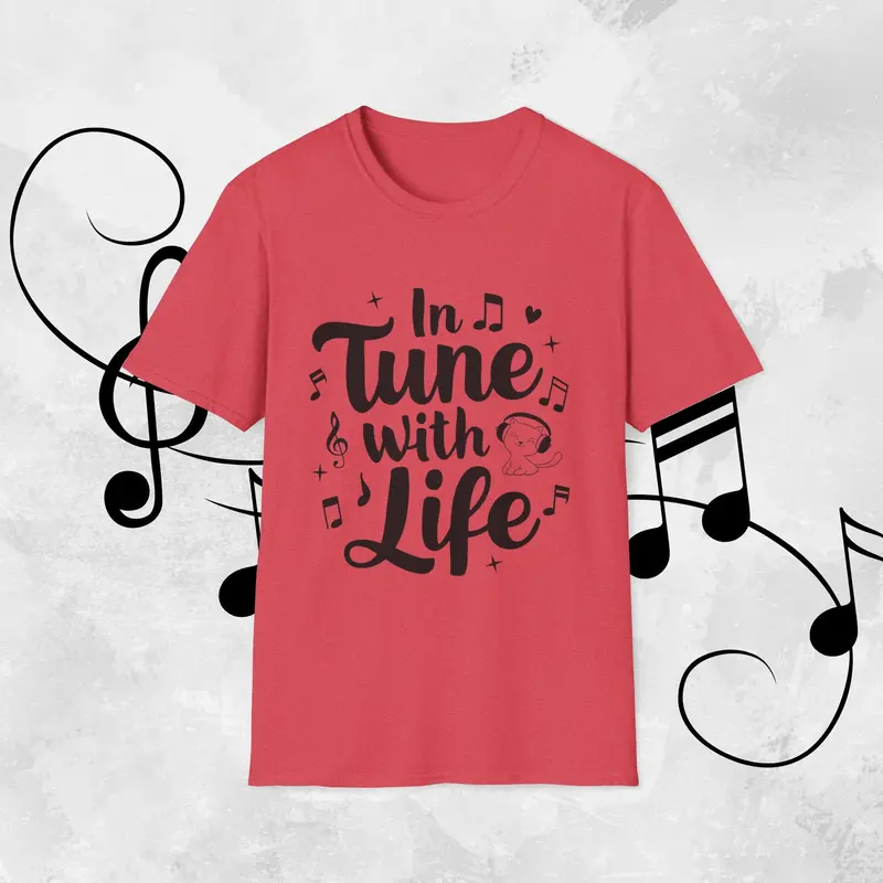 In Tune With Life Cotton Men T-Shirt 14