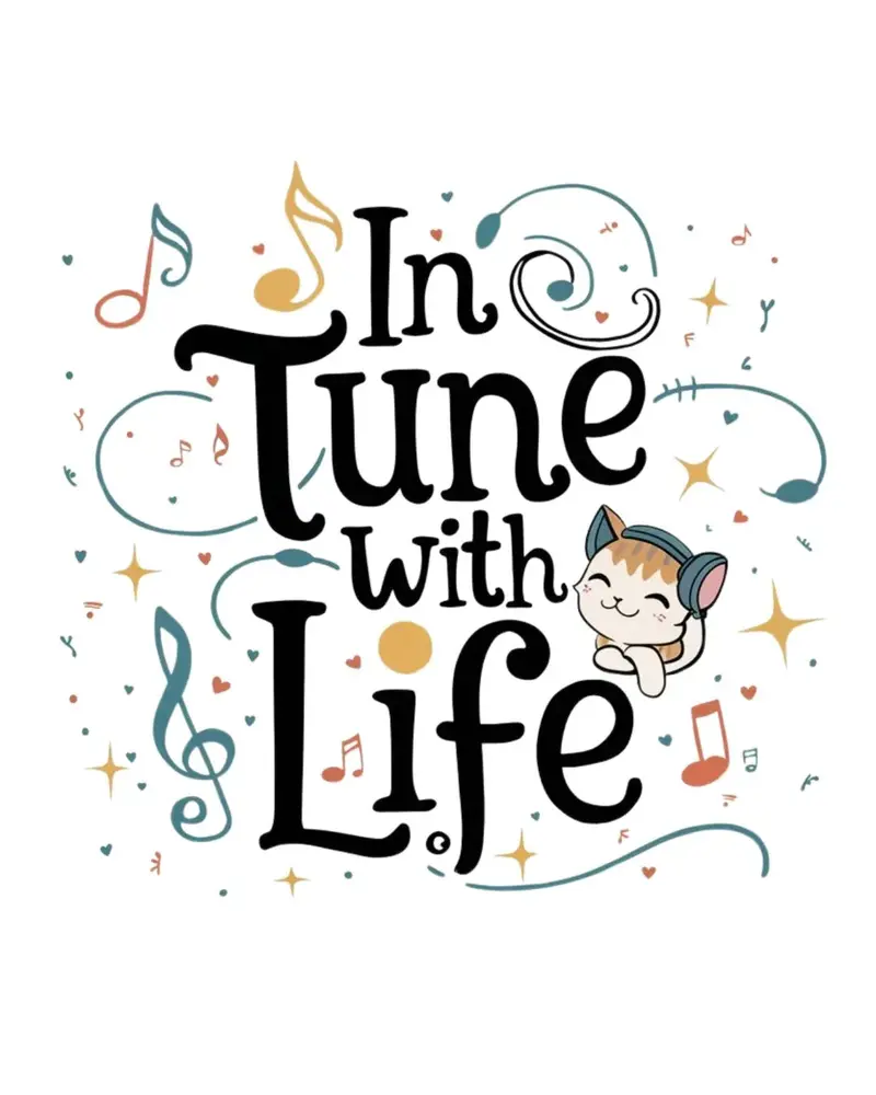 In Tune With Life Cotton T-Shirt 2