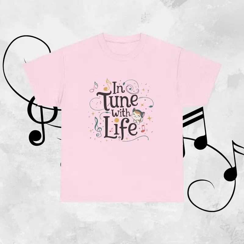 In Tune With Life Cotton T-Shirt 6