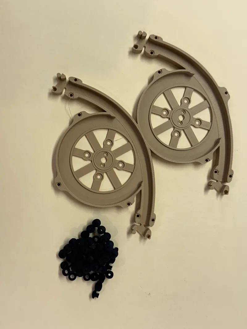 Invisatrax® Transport System - 82Mm Radius Dual Motor Turn Expansion 1
