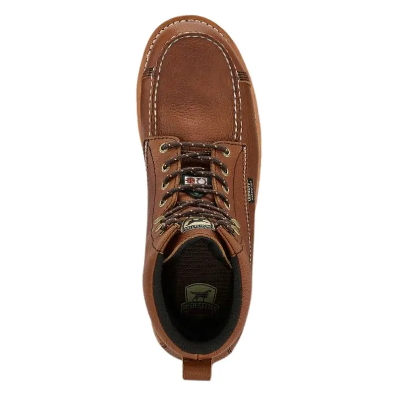 Irish Setter Wingshooter Men's 6" Wedge Composite Toe Wp Work Boot R83674 - Brown 4