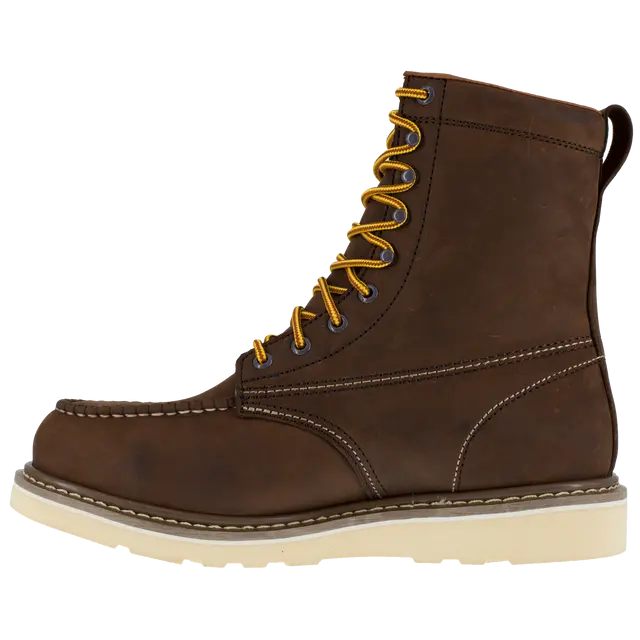 Iron Age Reinforcer Mens Brown 8 Wedge Work Boot Ia5081 3