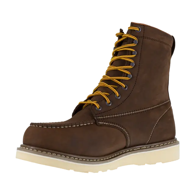 Iron Age Reinforcer Mens Brown 8 Wedge Work Boot Ia5081 4
