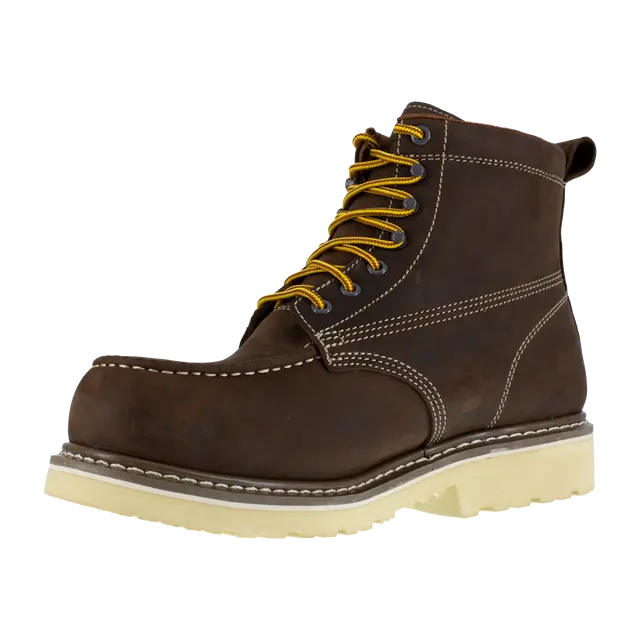 Iron Age Solidifier Mens Brown 6 Waterproof Work Boot Ia5062 3