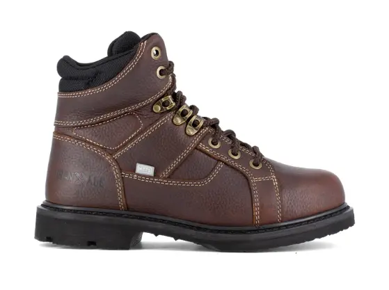 Ironage Groundbreaker Men's Dark Brown 6" Work Boot With Cushguard™ Internal Met Guard - Ia5021 2