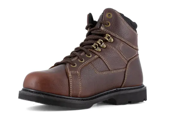 Ironage Groundbreaker Men's Dark Brown 6" Work Boot With Cushguard™ Internal Met Guard - Ia5021 3