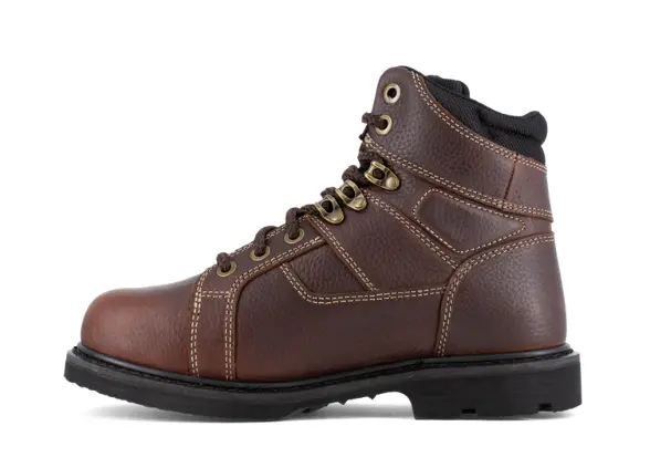 Ironage Groundbreaker Men's Dark Brown 6" Work Boot With Cushguard™ Internal Met Guard - Ia5021 4