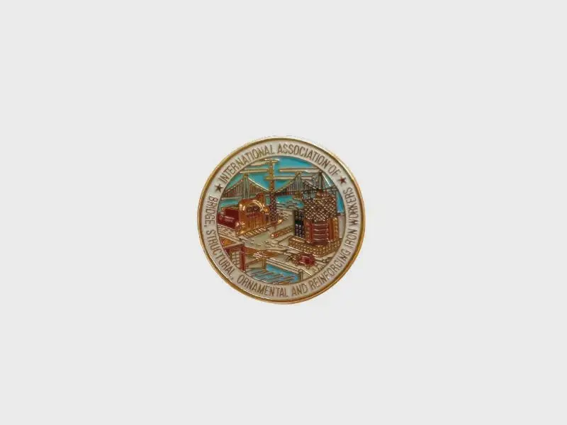 Ironworker International Logo Hat Pin 1