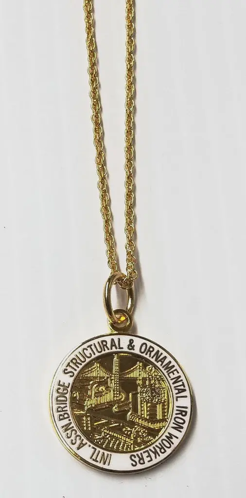 Ironworker Necklace With International Logo 1