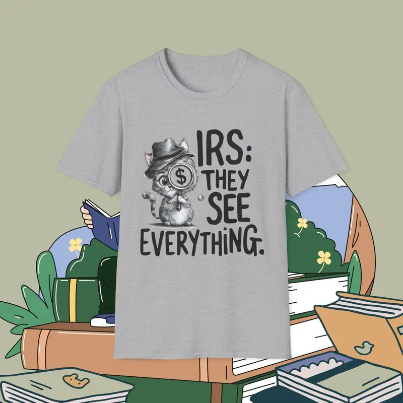 Irs They See Everythings Cotton Men Tee 2