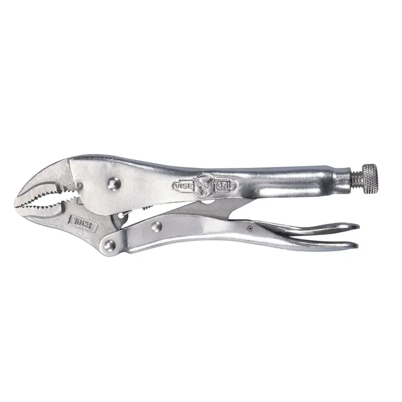 Irwin Vise Grip 4 Curved Jaw Locking Pliers With Wire Cutter #4Wr 1