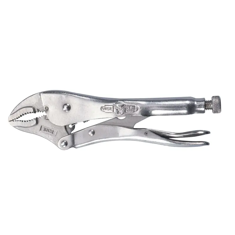 Irwin Vise Grip 4 Curved Jaw Locking Pliers With Wire Cutter #4Wr 2