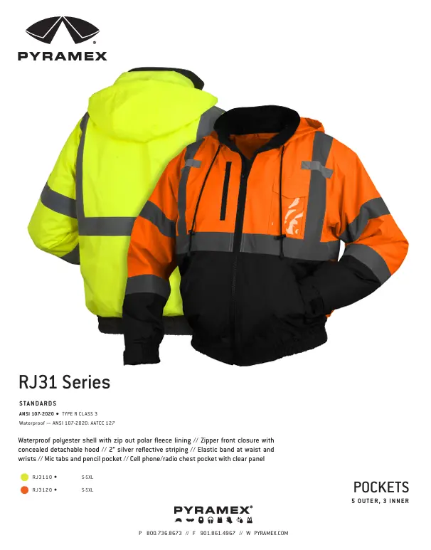 Jacket Core Product Rj31 Series 4