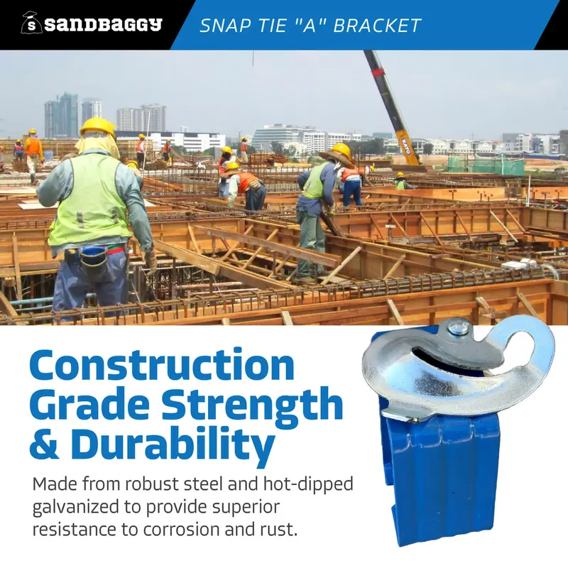 Jahn A Bracket - Snap Tie Clamp - Hot Dipped Galvanized 7