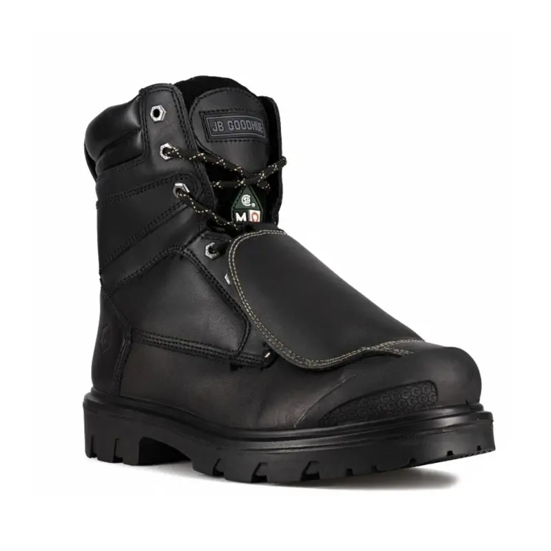 Jb Goodhue Ricochet 12102 Mens' 8" Steel Toe Work Boot With External Met Guard 1