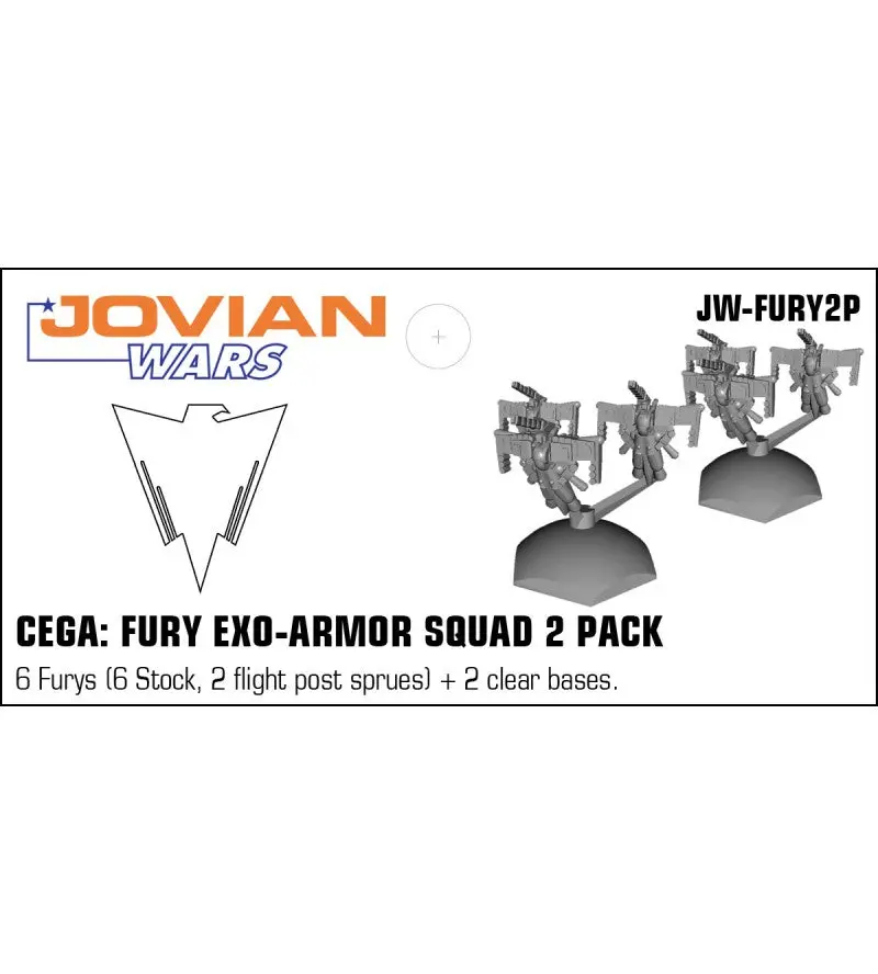 Jovian Wars: Cega Fury Exo Armor Squad 2 Pack 1
