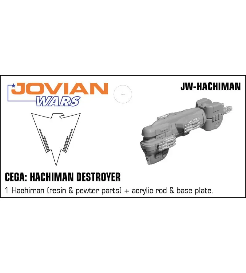 Jovian Wars: Cega Hachiman Destroyer 1