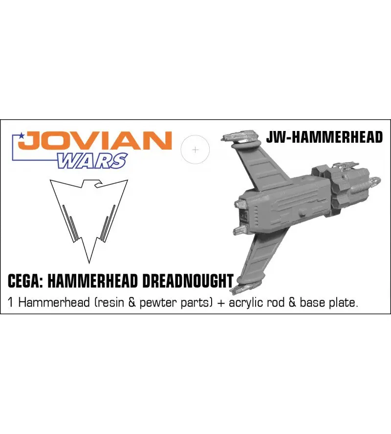 Jovian Wars: Cega Hammerhead Dreadnought 1