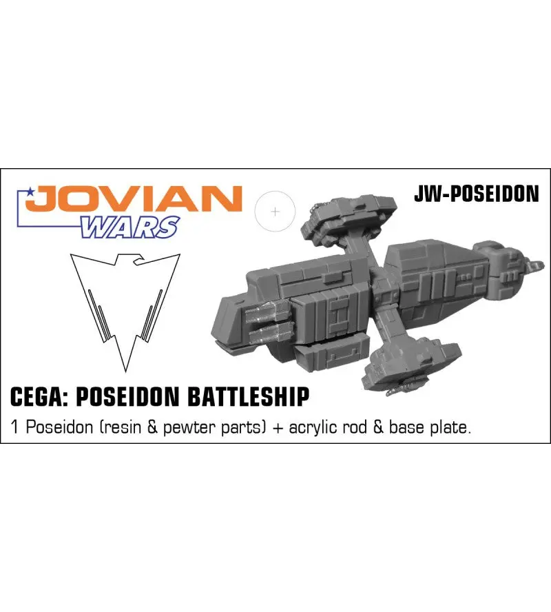 Jovian Wars: Cega Poseidon Battleship Remastered 1