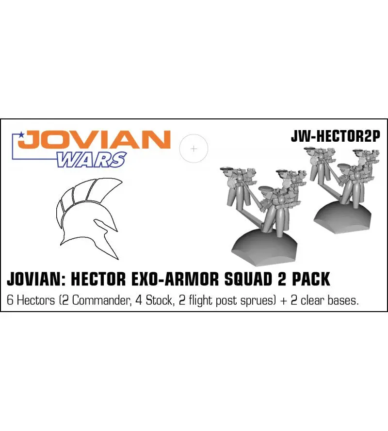 Jovian Wars: Jovian Hector Exo Armor Squad 2 Pack 1
