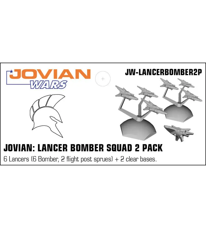 Jovian Wars: Jovian Lancer Bomber Squad 2 Pack 1