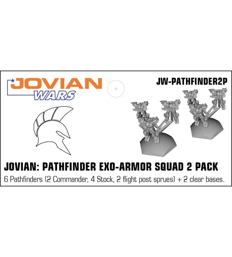 Jovian Wars: Jovian Pathfinder Exo Armor Squad 2 Pack 1