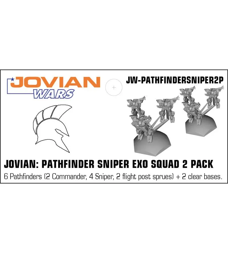 Jovian Wars: Jovian Pathfinder Sniper Exo Armor Squad 2 Pack 1