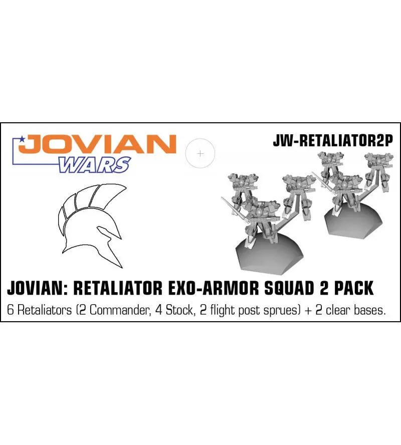 Jovian Wars: Jovian Retaliator Exo Armor Squad 2 Pack 1