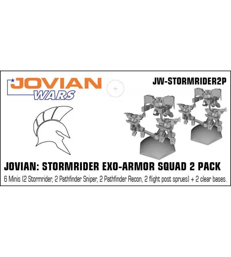 Jovian Wars: Jovian Stormrider Exo Armor Squad 2 Pack 1