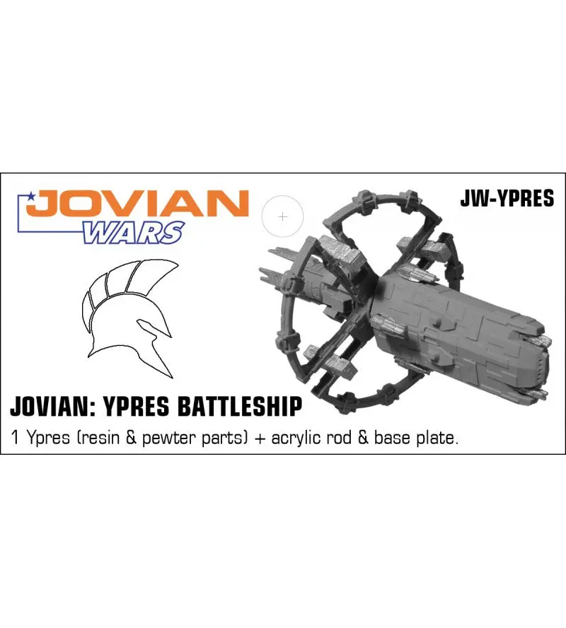 Jovian Wars: Jovian Ypres Battleship 1