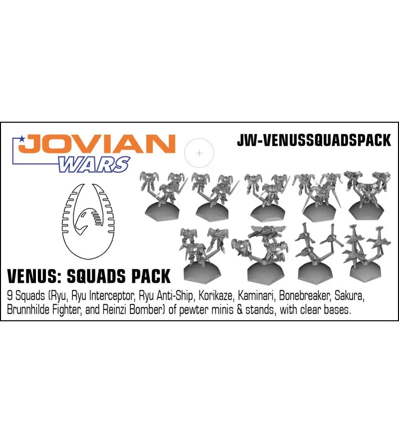 Jovian Wars: Venus All Exo-Armors Fighter & Bomber Squads Deal 1