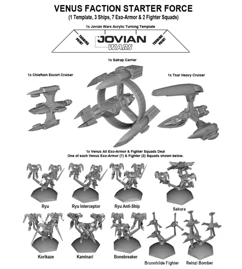 Jovian Wars: Venus Faction Starter Force 1