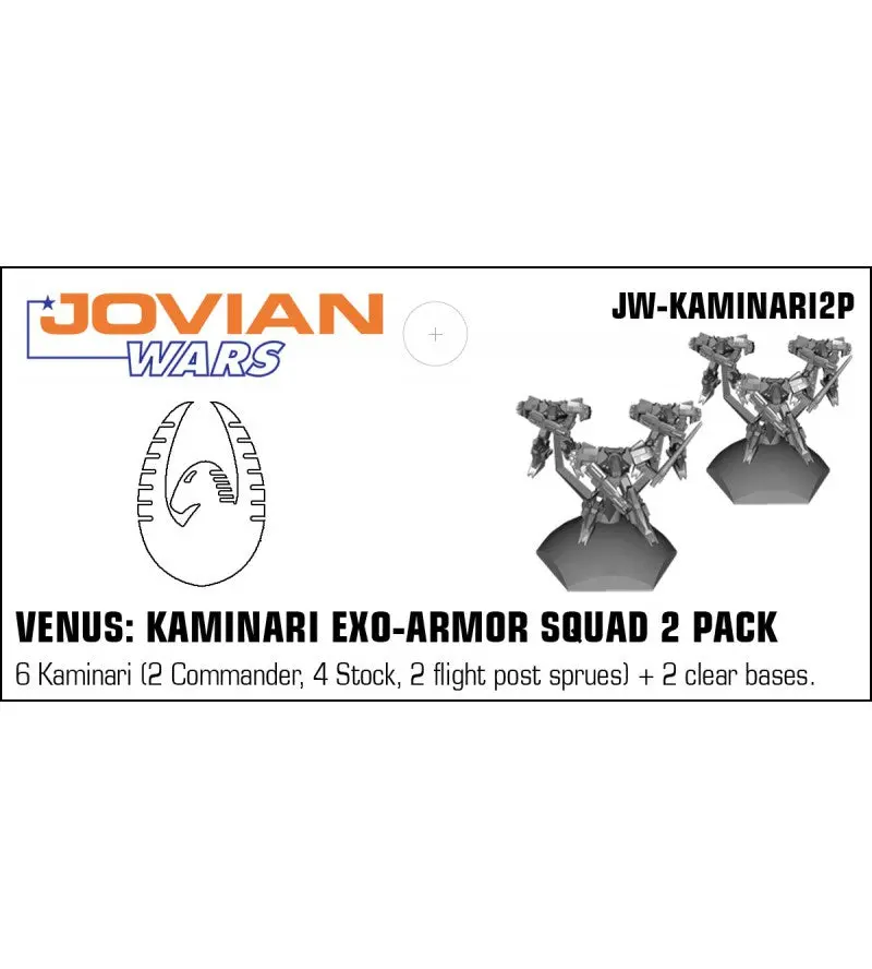 Jovian Wars: Venus Kaminari Exo Armor Squad 2 Pack 1