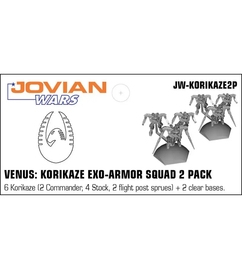 Jovian Wars: Venus Korikaze Exo Armor Squad 2 Pack 1