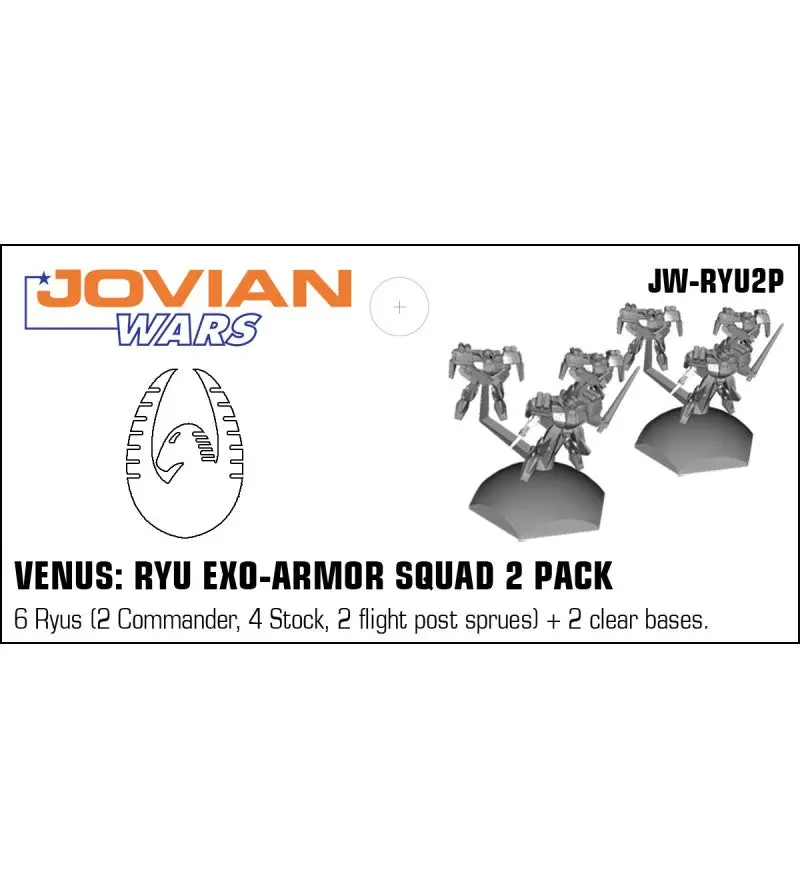 Jovian Wars: Venus Ryu Exo Armor Squad 2 Pack 1