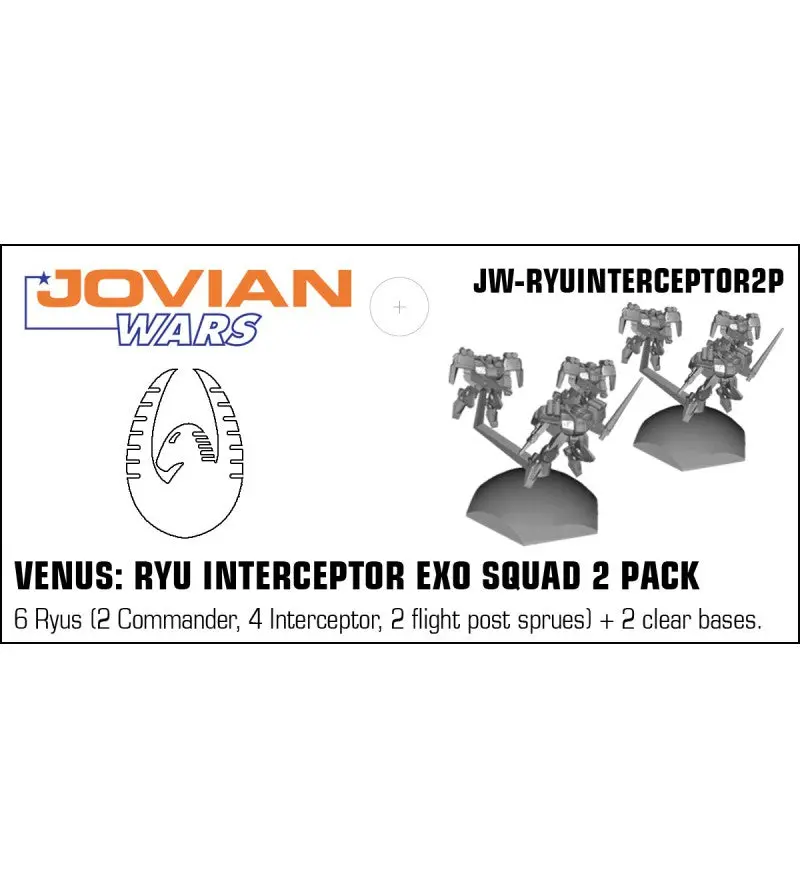 Jovian Wars: Venus Ryu Interceptor Exo Armor Squad 2 Pack 1
