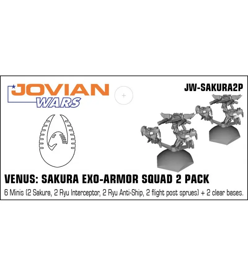 Jovian Wars: Venus Sakura Squad 2 Pack 1