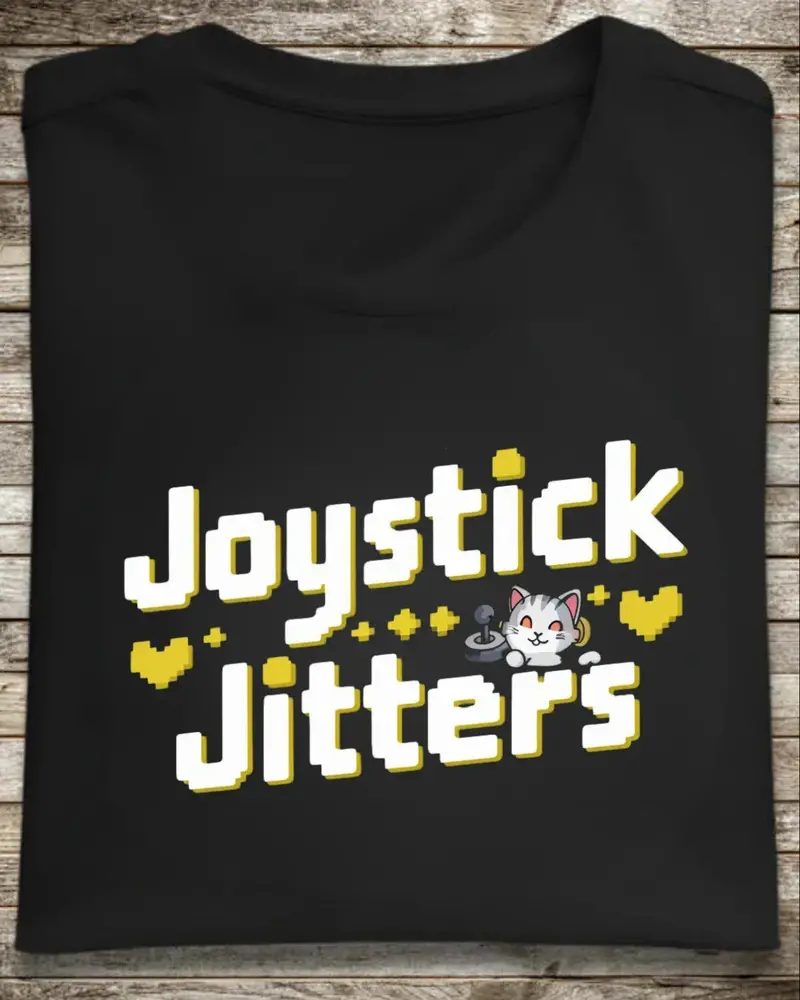 Joystick Jitters Retro Cotton Tee 1