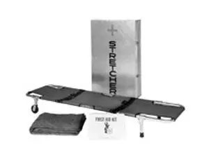Junkin Easy-Fold Wheeled Stretcher Kit 1