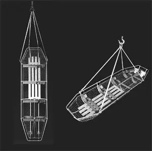 Junkin Litter Basket Stretcher Lift Bridle 1