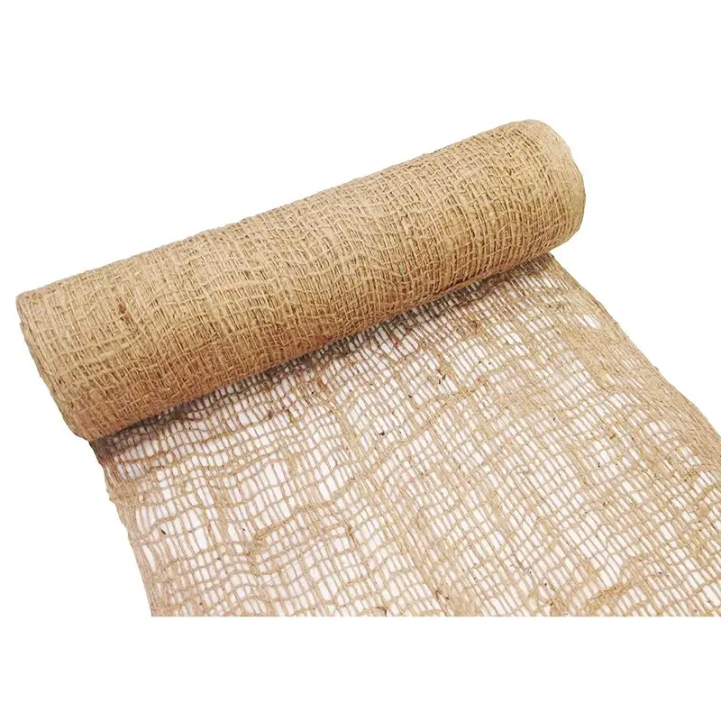 Jute Netting - Erosion Control (Biodegradable) - 4 Ft Or 8 Ft Wide (Lasts 6-24 Mo) 1