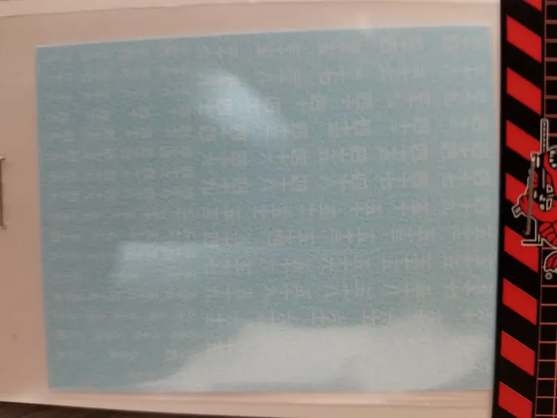 Kanji (Japanese Numerals) White #34-66 Decals 1