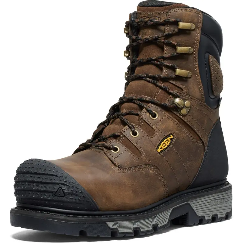 Keen Camden Men's 8" Waterproof Composite Toe Work Boot 1027678 - Brown 3