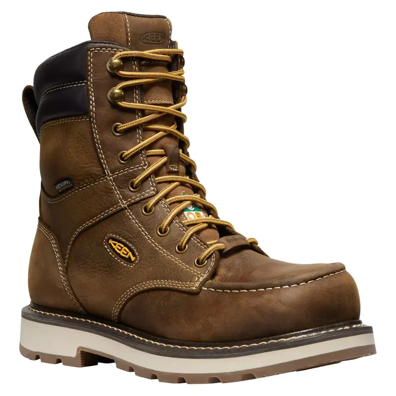 Keen Cincinnatti 90° Heel Men's 8" Waterproof Composite Toe Work Boot - 1028288 1