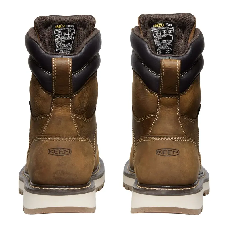 Keen Cincinnatti 90° Heel Men's 8" Waterproof Composite Toe Work Boot - 1028288 7