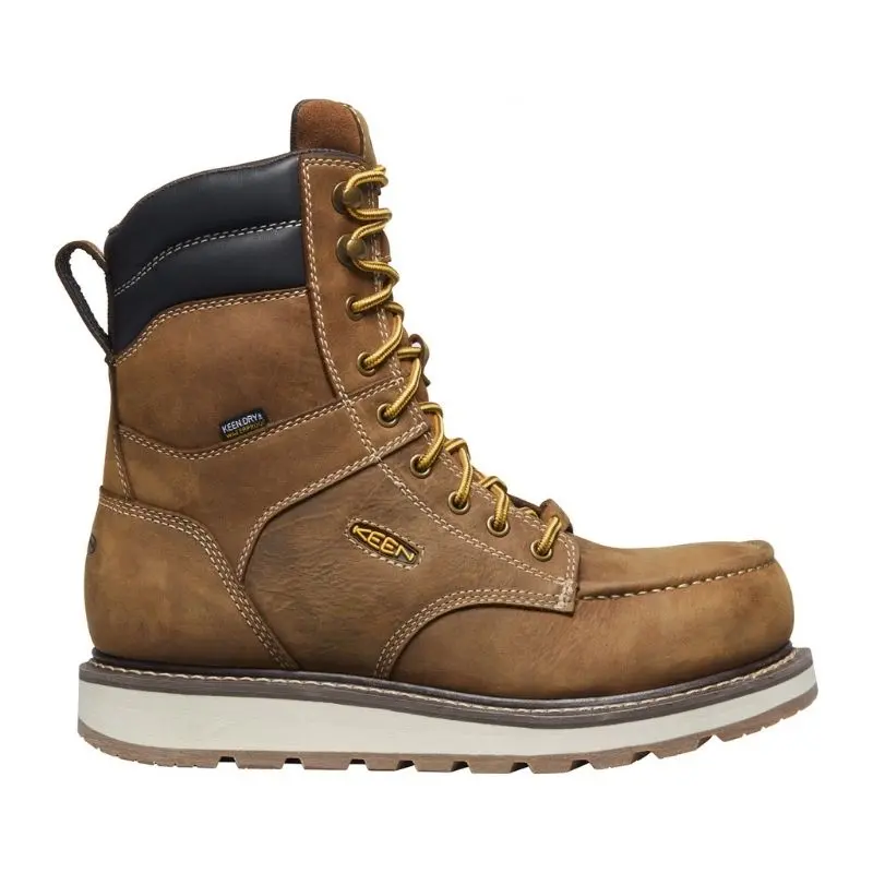 Keen Cincinnatti Men's 8" Waterproof Composite Toe Work Boot - 1025690 1