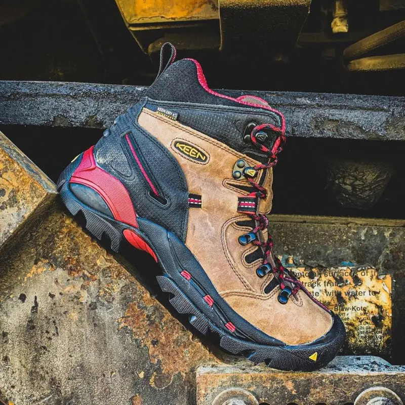 Keen Hamilton 1020096 Men's 6" Wp Composite Toe Hiker Safety Boot 1