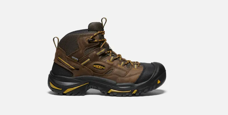 Keen Men's Braddock Waterproof Mid (Steel Toe) #1011242 1