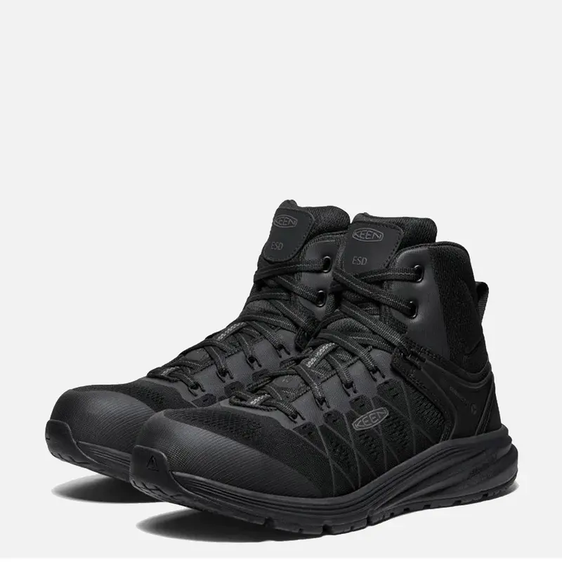 Keen Men's Utility Vista Energy Carbon Toe Mid Work Boot 2