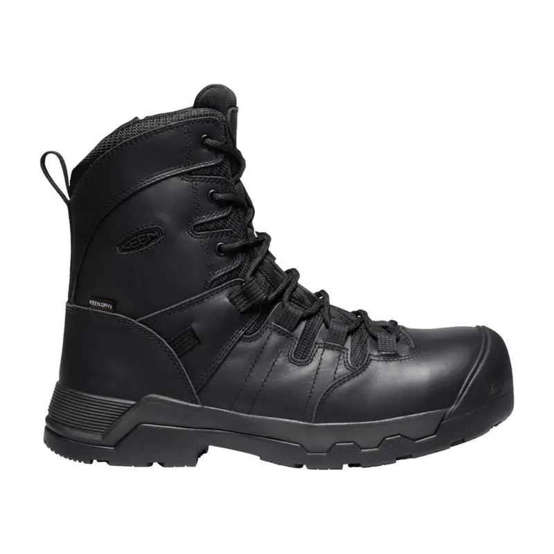 Keen Oshawa Men's 8 Inch Waterproof Composite Toe Work Boot With Side Zip - 1022107 1